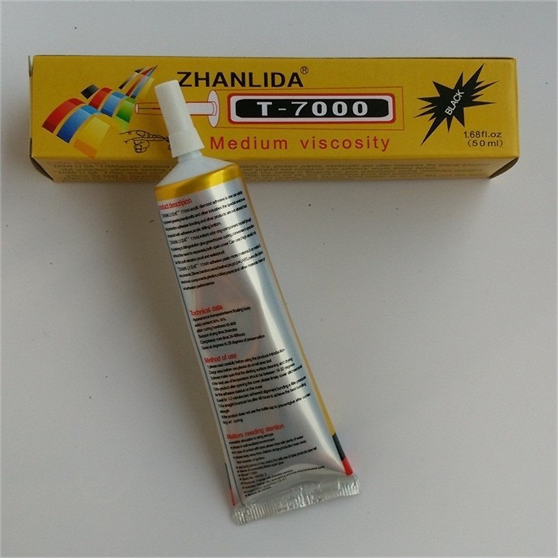 Keo dán màn hình b7000 t7000 gel đen gel trắng 15ml