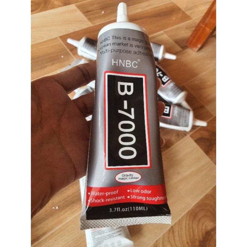 Keo dán màn hình b7000 t7000 gel đen gel trắng 15ml