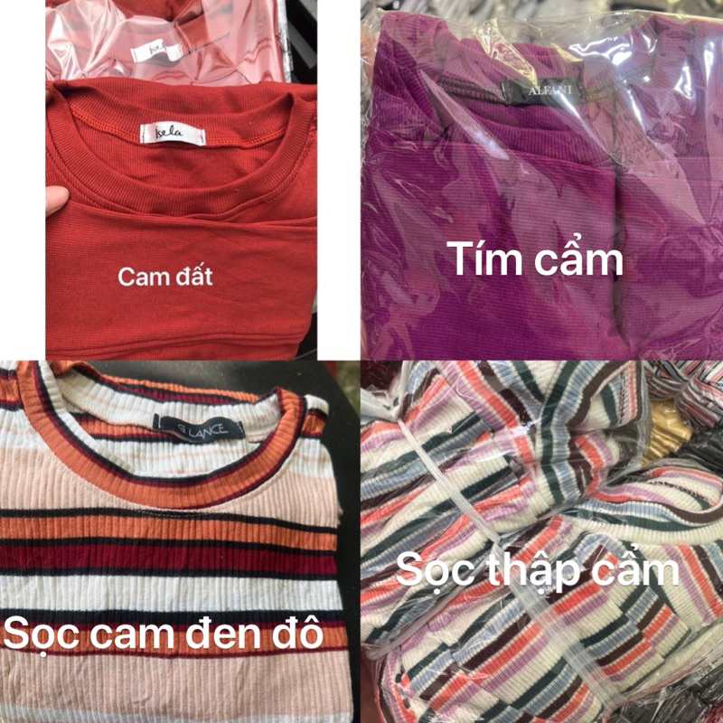 ÁO THUN TAY DÀI SỌC GÂN CAO CẤP BODY