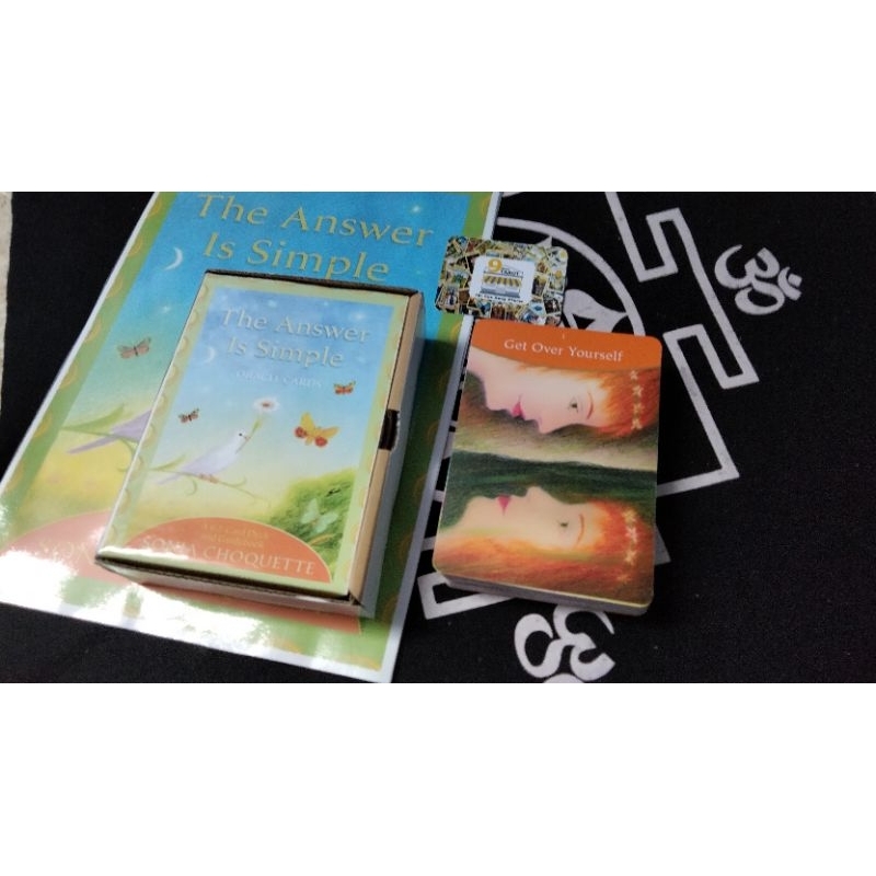 🌷💚THE ANSWER IS SIMPLE ORACLE CARDS ‼️‼️