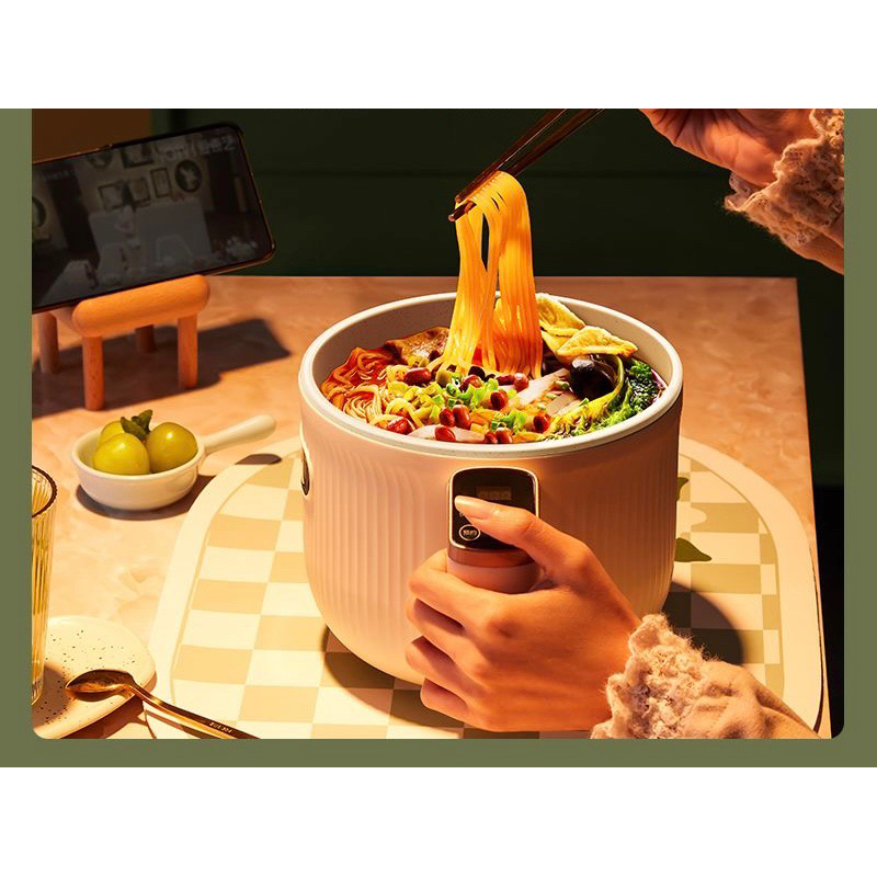 Nồi nấu đa năng mini Hyundai 1.2L - Moly house