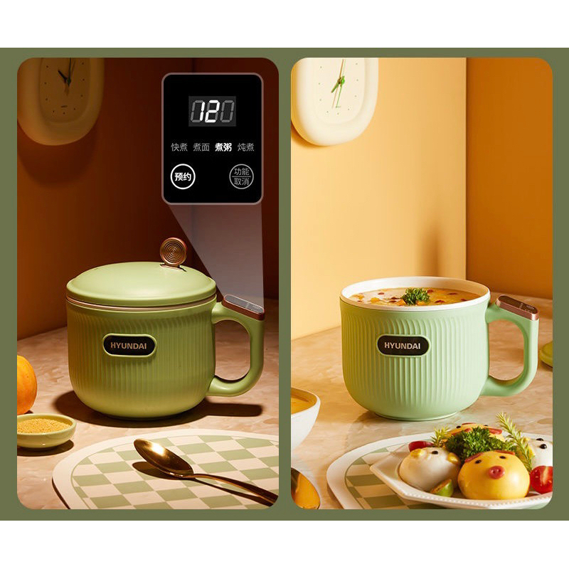 Nồi nấu đa năng mini Hyundai 1.2L - Moly house