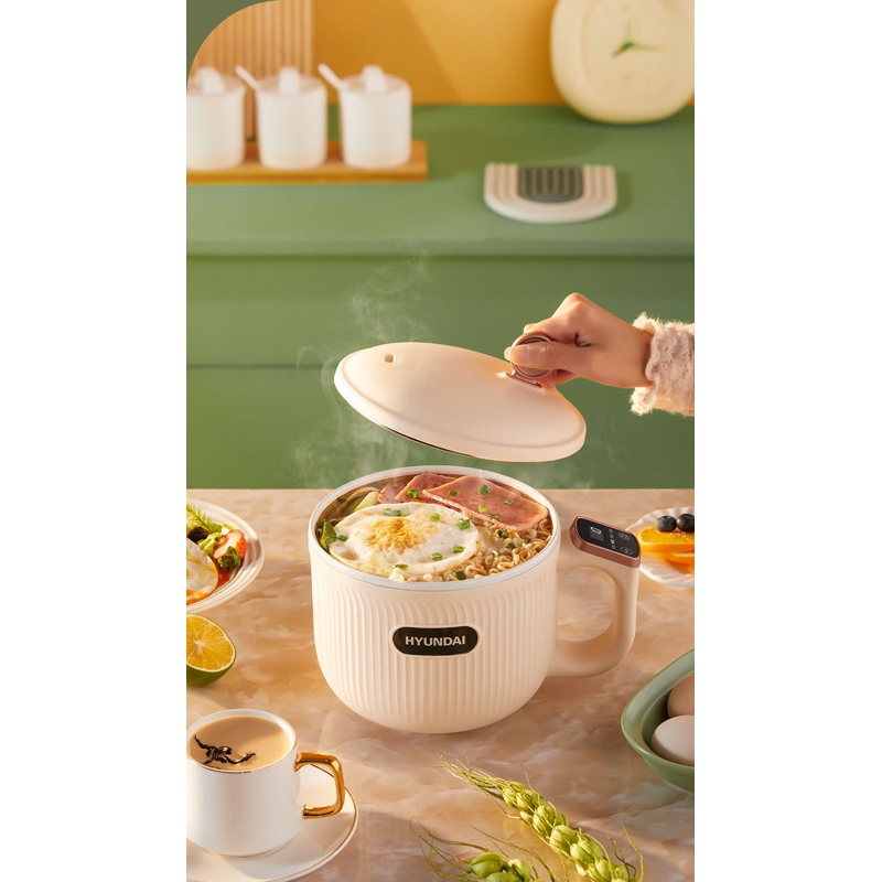 Nồi nấu đa năng mini Hyundai 1.2L - Moly house