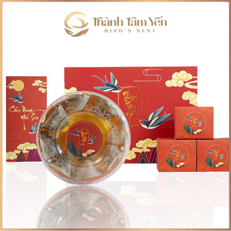 Tổ Yến Sào Thô Nguyên Tổ Nguyên Chất - Thành Tâm Yến - Tổ Yến Sào Khánh Hòa Chính Hãng - Tặng Set Đồ Chưng