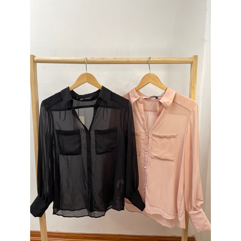 Sơ mi zara sale đồng giá 499k