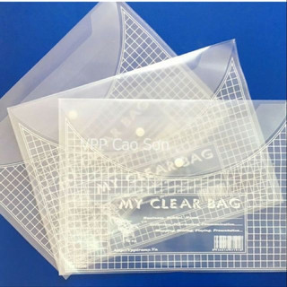 Túi khuy, túi cúc, túi clear khổ A4, khổ F