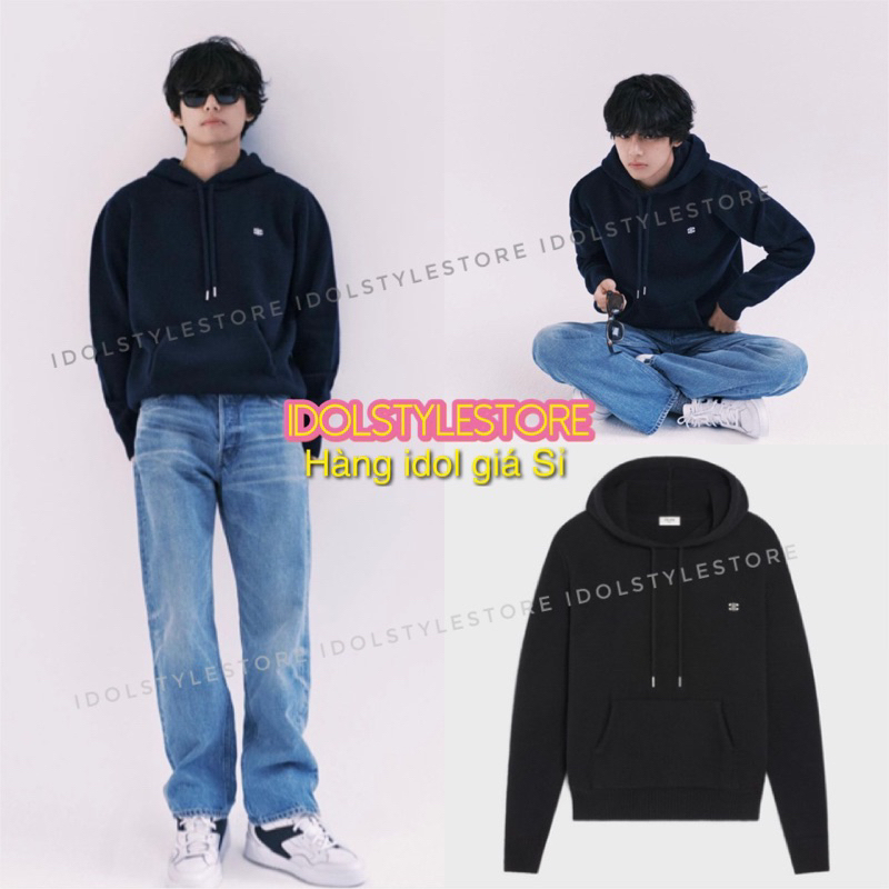 Áo nỉ mũ hoodie Cel x Taehyung V Lisa Blacpink