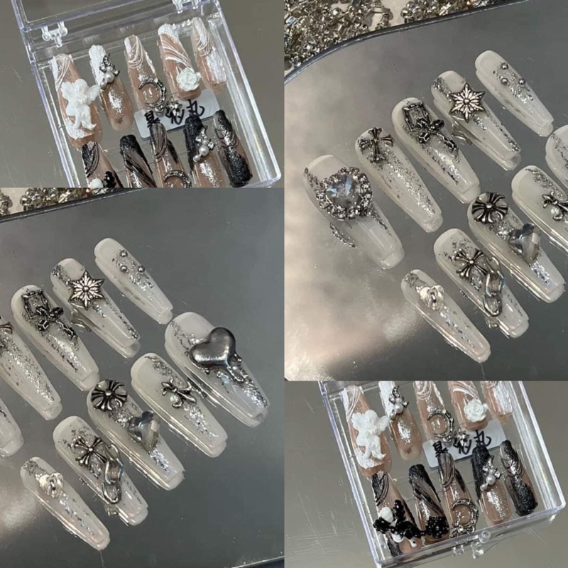 Nail xinh - Nailsbox thiết kế - móng úp thiết kế kèm keo dũa