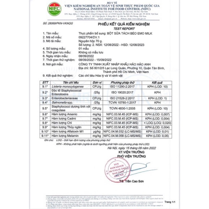 Bột Sữa Bò Tách Béo Giảm Cân Emoslim Chính Hãng / giam can giam beo