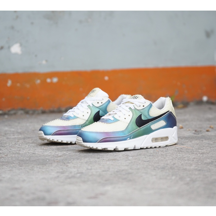 Giày Thể Thao AM  90 BUBBLE PACK WHITE CT5066-100 GIÀY CŨ CHÍNH HÃNG