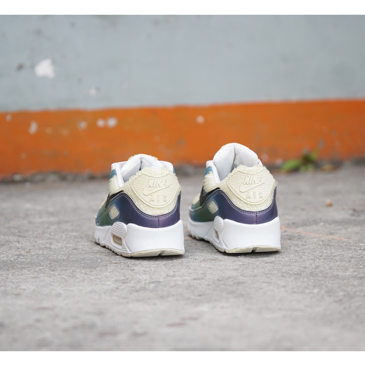 Giày Thể Thao AM  90 BUBBLE PACK WHITE CT5066-100 GIÀY CŨ CHÍNH HÃNG