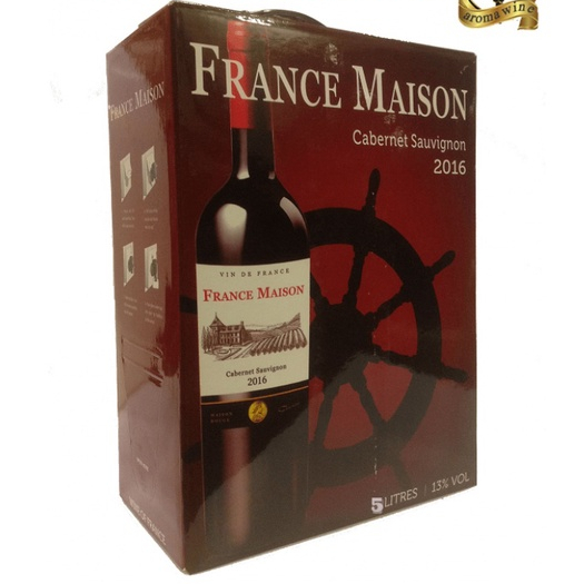 Vang bịch Pháp France Maison 5 lít