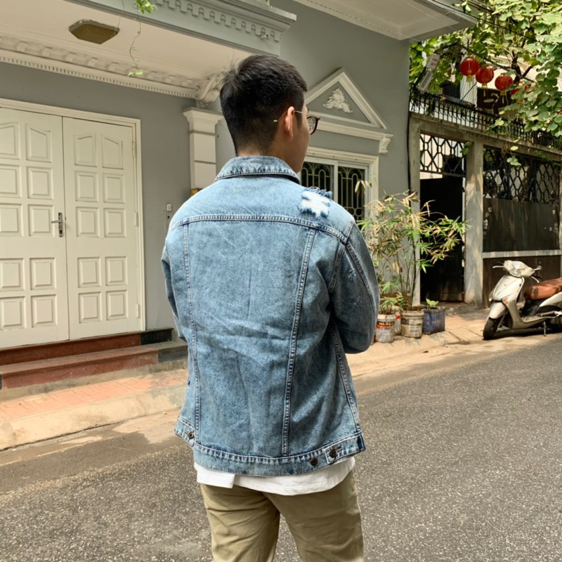 Áo khoác bò Denim Jacket Poison Mushroom
