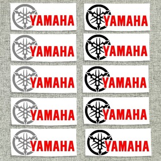 Decal tem logo YAMAHA  dán xe máy phong cách