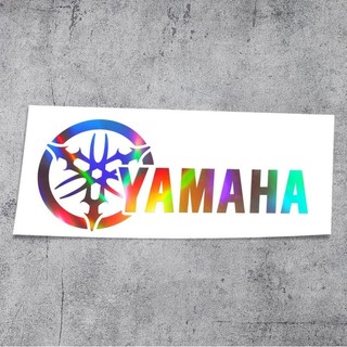 Decal tem logo YAMAHA  dán xe máy phong cách