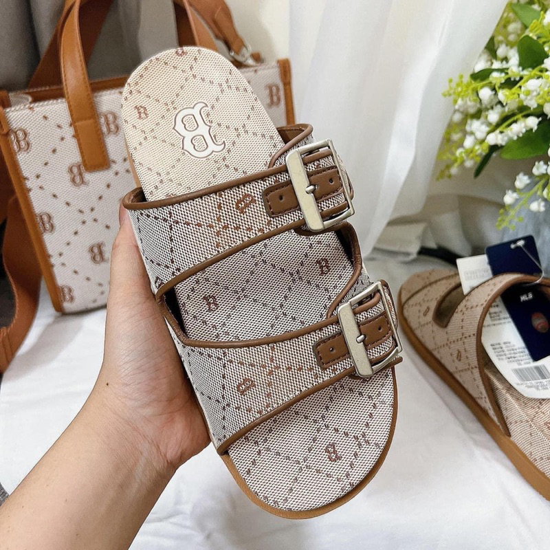 Dép MLB DIA monogram