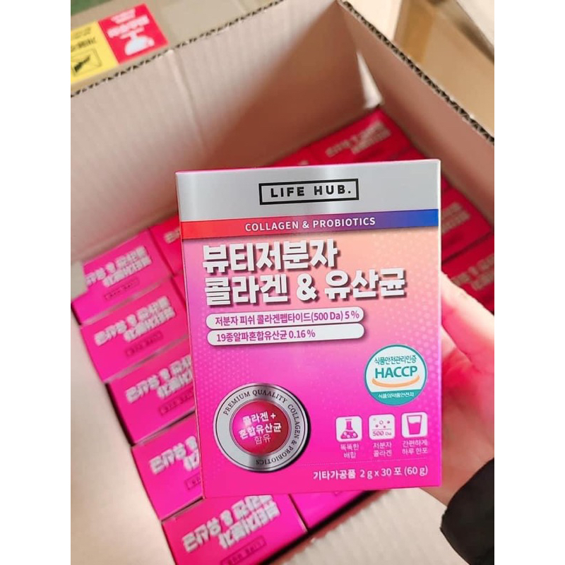 Bột uống collagen Life hub