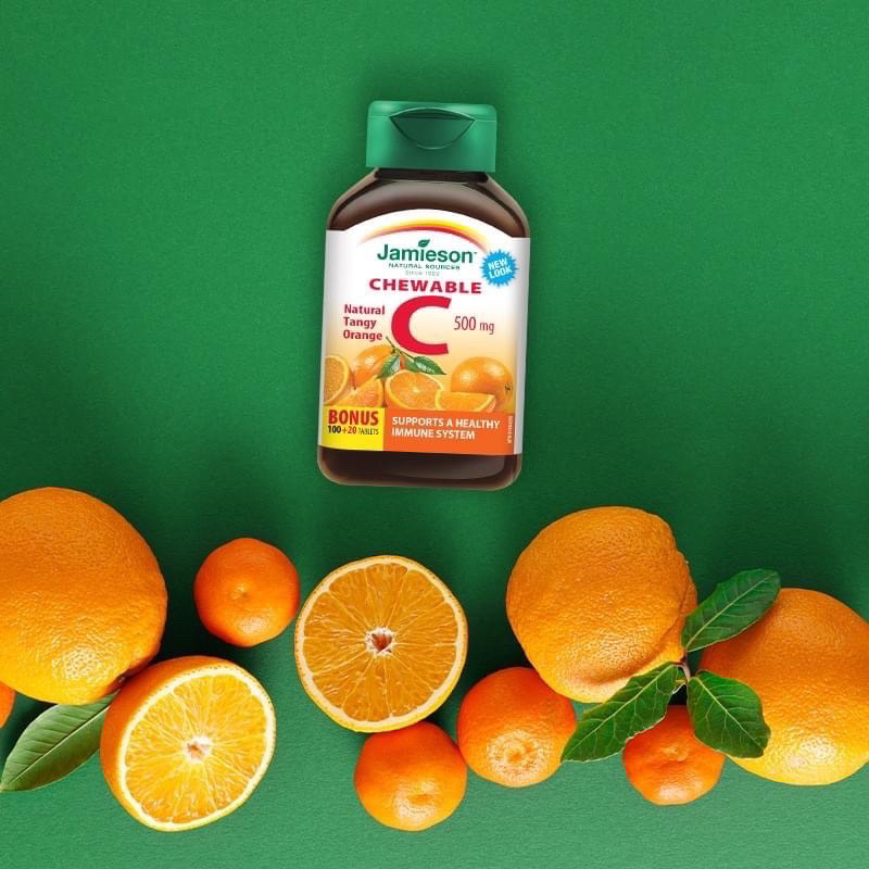 Vitamin C 500mg viên nhai ngậm - thơm ngon -tăng đề kháng