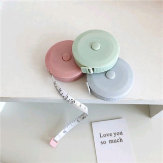 Thước dây tròn 150cm có nút bấm rút dây