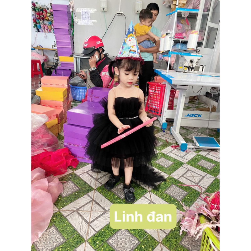 Đầm công chúa, Váy công chúa dự tiệc cho bé