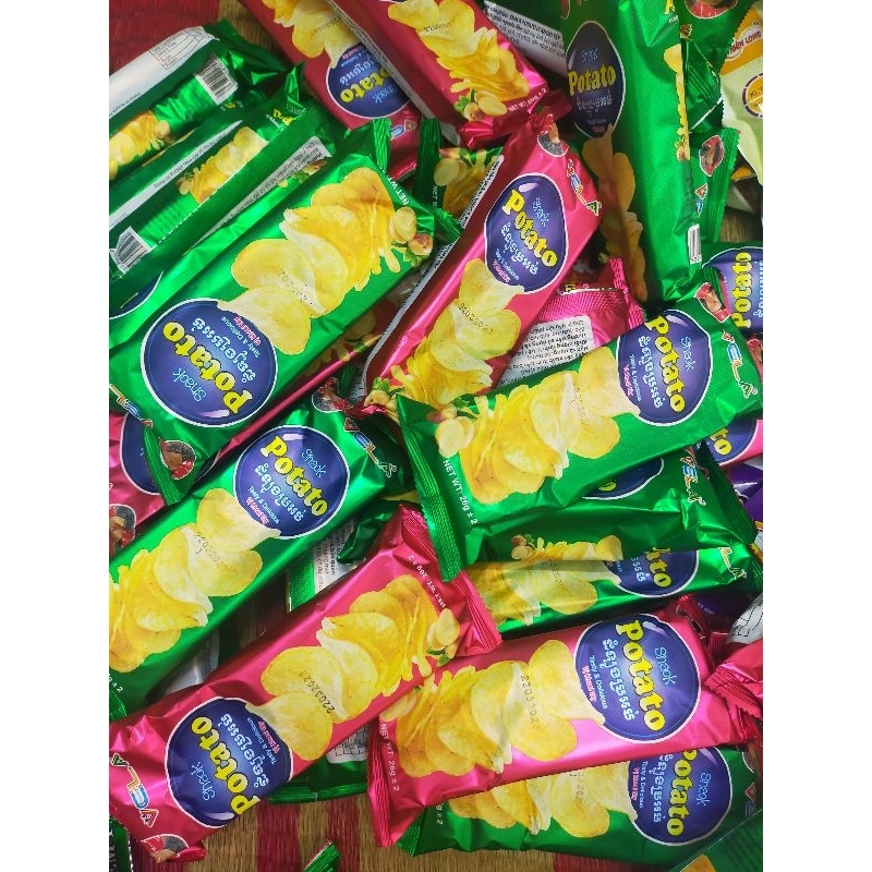 Snack vị khoai tây potato giòn thơm combo 30gói