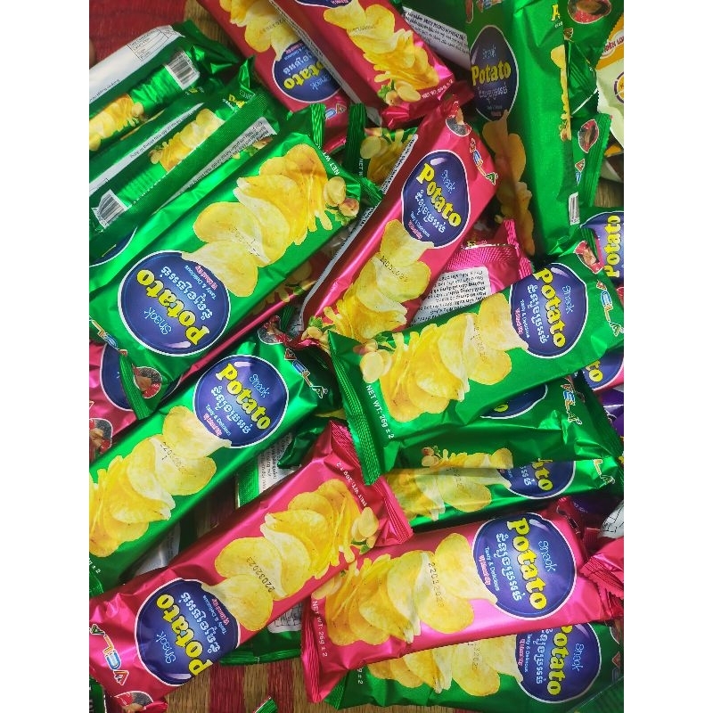 Snack vị khoai tây potato giòn thơm combo 30gói