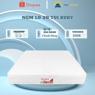 Nệm Lò Xo Túi Ruby Vạn Thành Chính Hãng, bảo hành 10 năm