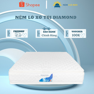 Nệm Lò Xo Túi Diamond Vạn Thành Bảo Hành 15 Năm