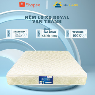 Nệm Lò Xo Royal Vạn Thành Tricat 2 Mặt Vải Chống Xẹp Lún - Chính Hãng