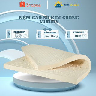 Nệm Cao Su Kim Cương Luxury, Bảo Hành 12 Năm