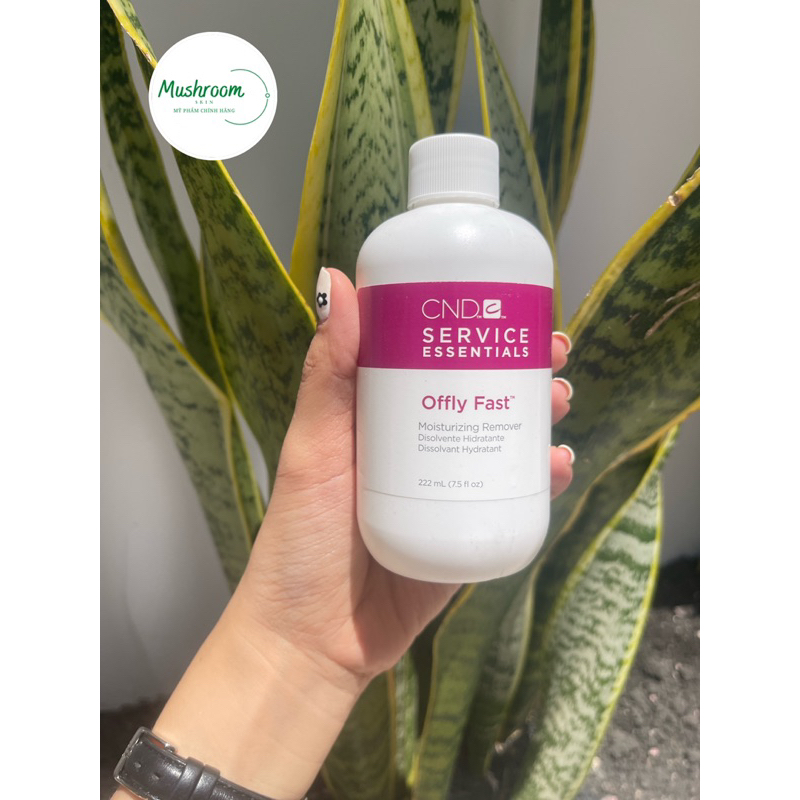 Dung dịch lau sơn và dưỡng móng Offly Fast CND 222ml