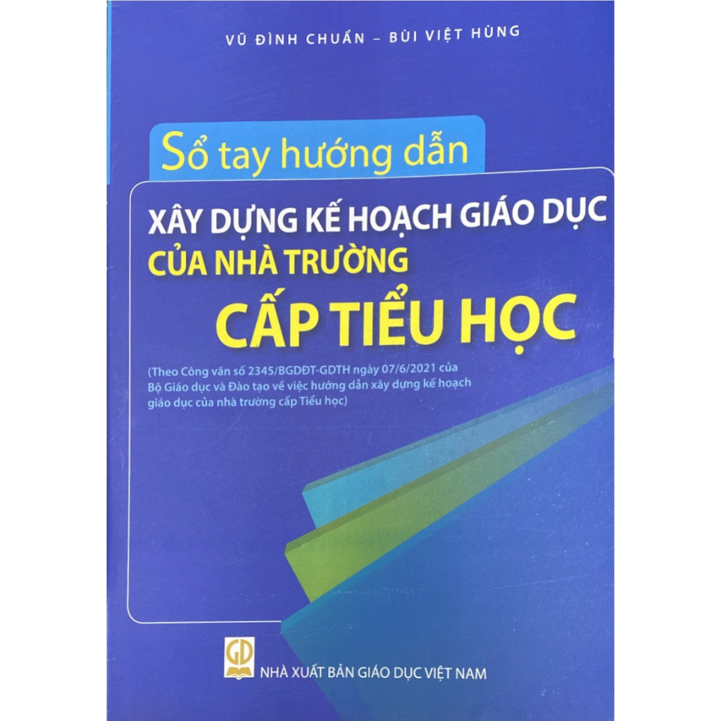 Sách - Sổ tay hướng dẫn xây dựng kế hoạch Giáo dục của nhà trường cấp Tiểu học