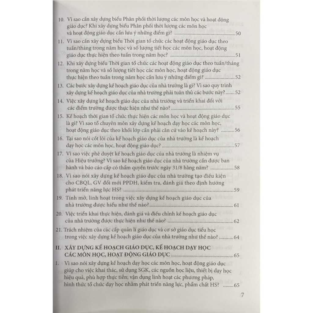 Sách - Sổ tay hướng dẫn xây dựng kế hoạch Giáo dục của nhà trường cấp Tiểu học