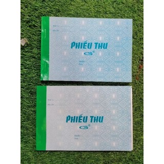 PHIẾU THU KHỔ 13X19CM, KHỔ A5 (1 LIÊN/100 TỜ - 2 LIÊN/100 TỜ - 3 LIÊN/150 TỜ)