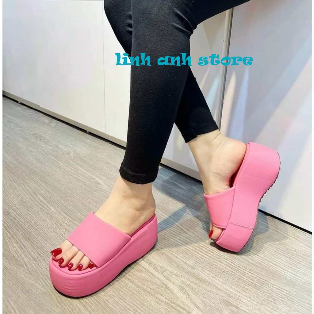 Dép nữ quai ngang (1 bản ), dép tông xỏ ngón đế xuồng 6p chất da siêu mềm ( đi chuẩn size )