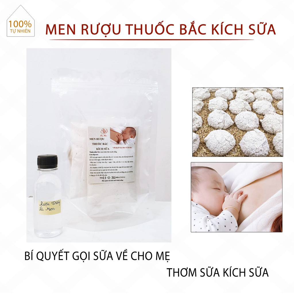 Men rượu thuốc kích sữa