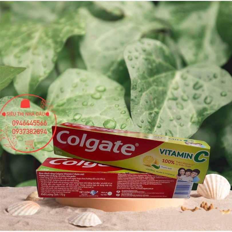 Kem đánh răng Colgate Vintamin C chanh