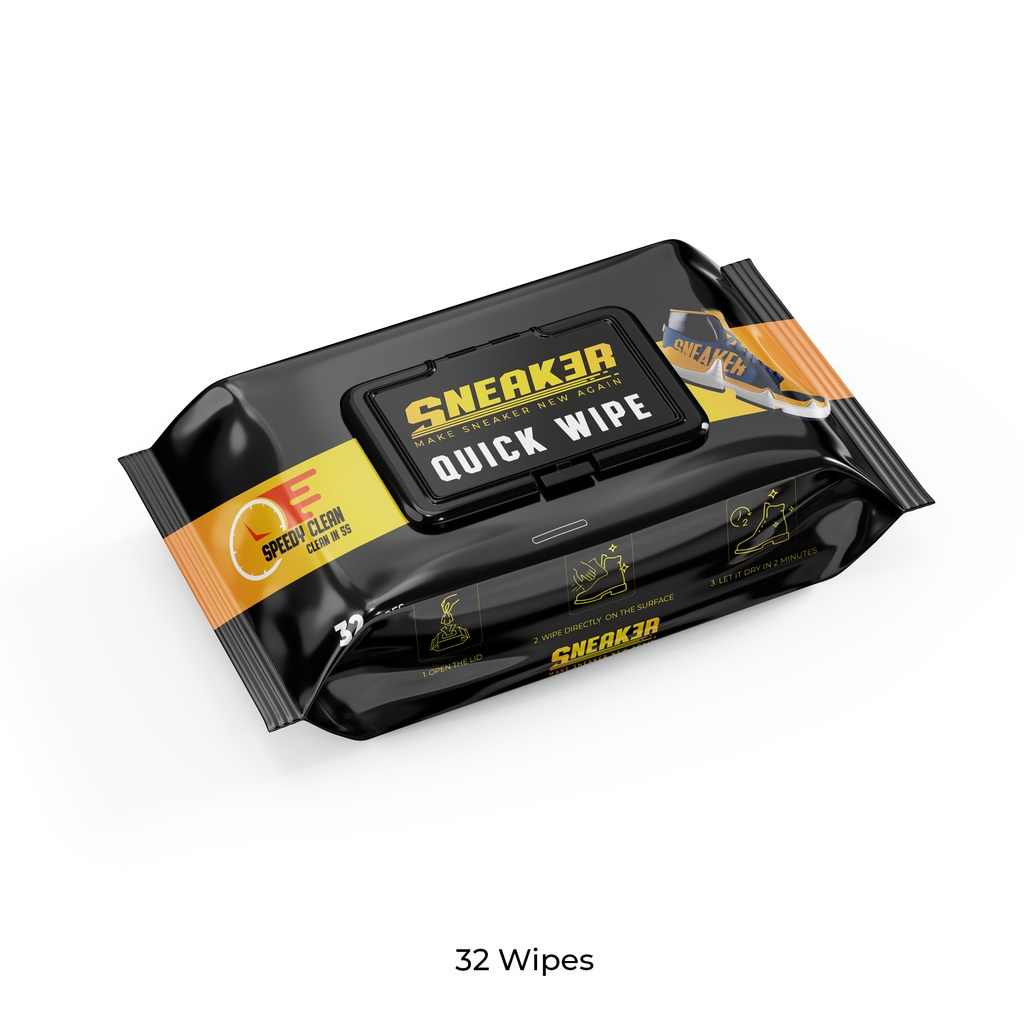 Khăn Lau Sạch Giày Nhanh Quick Wipe Sneak3r KLG01
