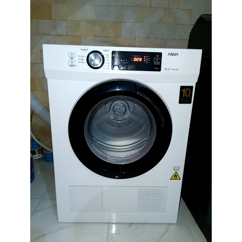 máy sấy aqua 7kg AQH V700F.W chỉ giao tphcm, long an, tây ninh, đồng nai, bình dương