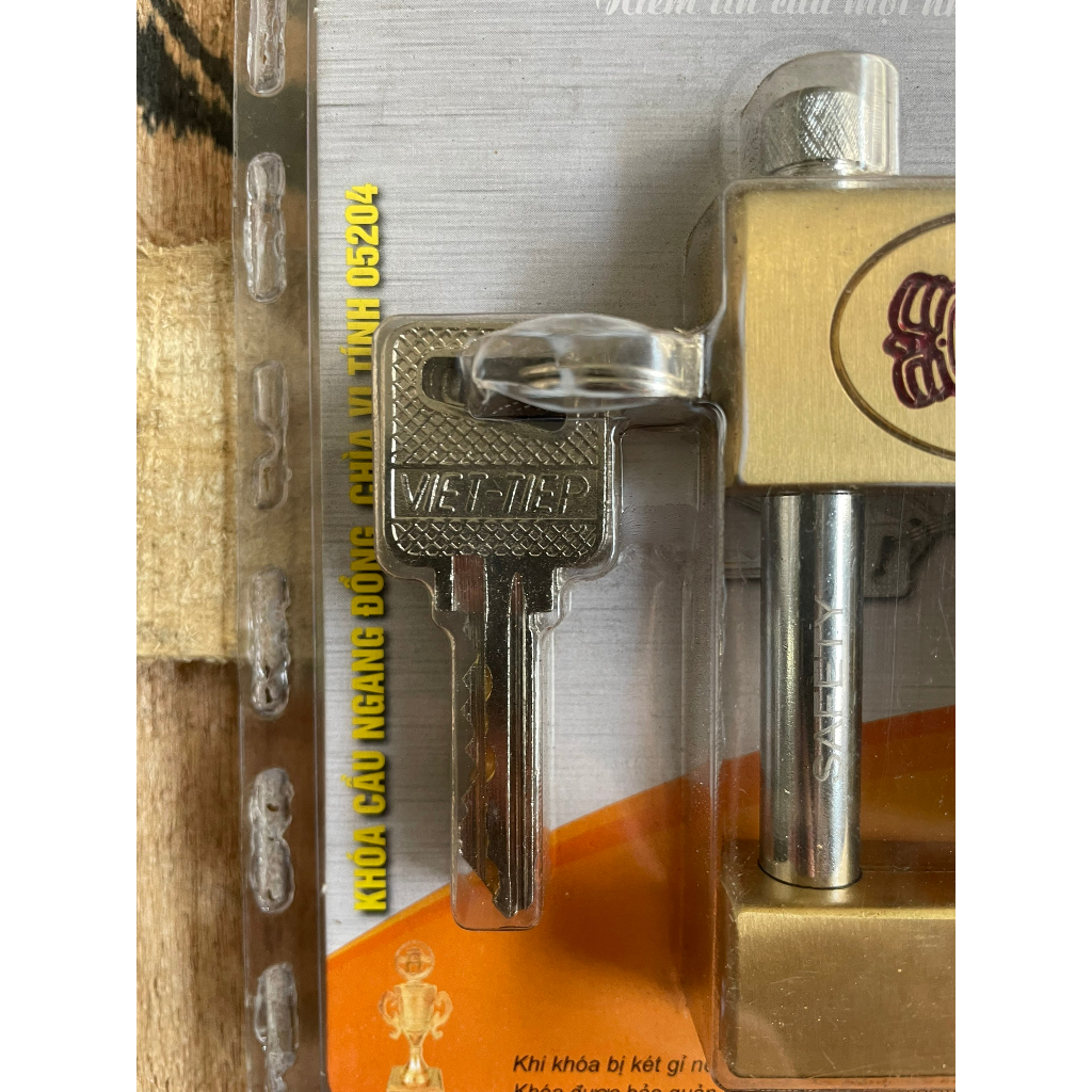 Khoá Cầu Ngang Việt Tiệp Thau 05204