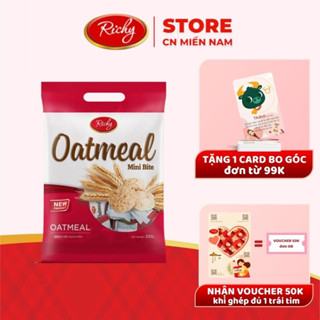 Bánh Yến Mạch Oatmeal Richy Sữa Túi 250g