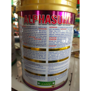 Sữa ALPHASURE GOLD GLUCARE 900g( dành cho người tiểu đường, tiền sử tiểu đường, ăn kiêng)