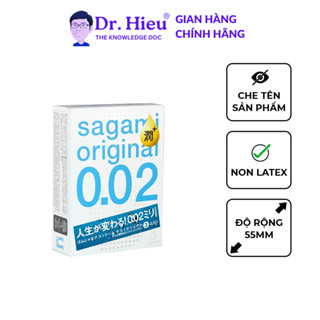 Bao Cao Su Sagami 002 Extra Non Latex 01 Hộp Dr Hieu