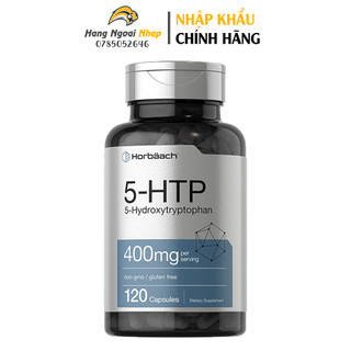 Horbaach 5-HTP 400mg 120 Viên - Giảm Stress, Căng Thẳng, Ngủ Ngon.