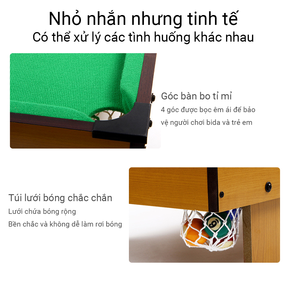 Bàn bida mini ONETWOFIT cho trẻ em và người lớn ET011101