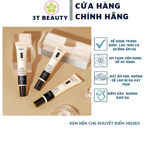 Kem nền che khuyết điểm hisses chính hãng Nội địa Trung PVN3458