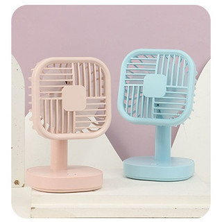Quạt Để Bàn Lồng Hoa Mai có đèn led sáng cực mát - Quạt Mini để Bàn - Quạt bàn mini 2 chế độ cực mát