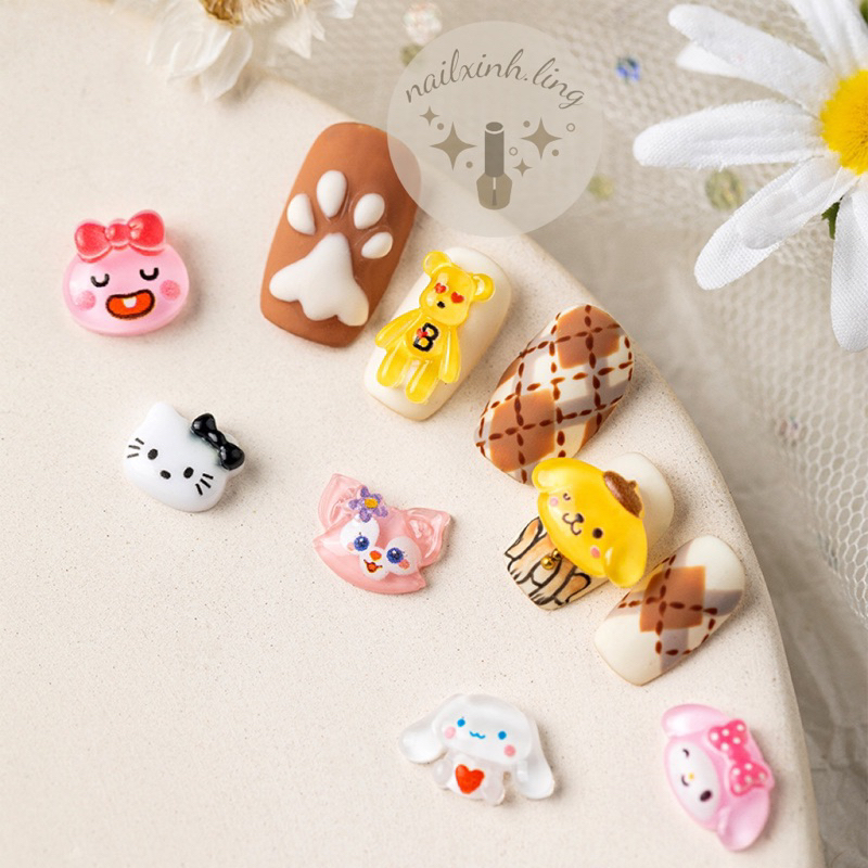 Charm Hình Thú Dễ Thương Nhiều Mẫu Lẻ 1 Cái - C10