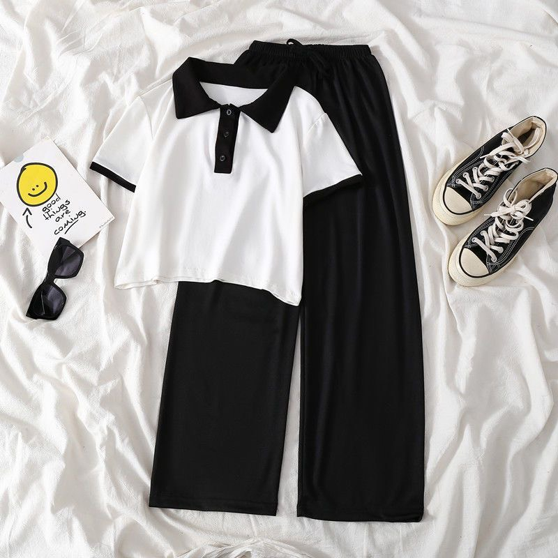 Áo Croptop Cổ Bẻ NGANHA Nữ FREESHIP - Áo Thun crt Hè Cộc Tay Cổ Polo Phong Cách Hiện Đại