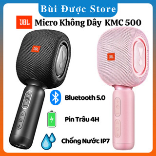 Micro karaoke không dây kmc 500 - hát karaoke mới nhất 2023 - chất lượng âm thanh trong trẻo - thiết kế nhỏ gọn
